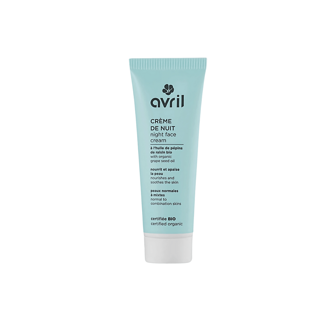 Creme de nuit Peaux Normales Mixtes Avril