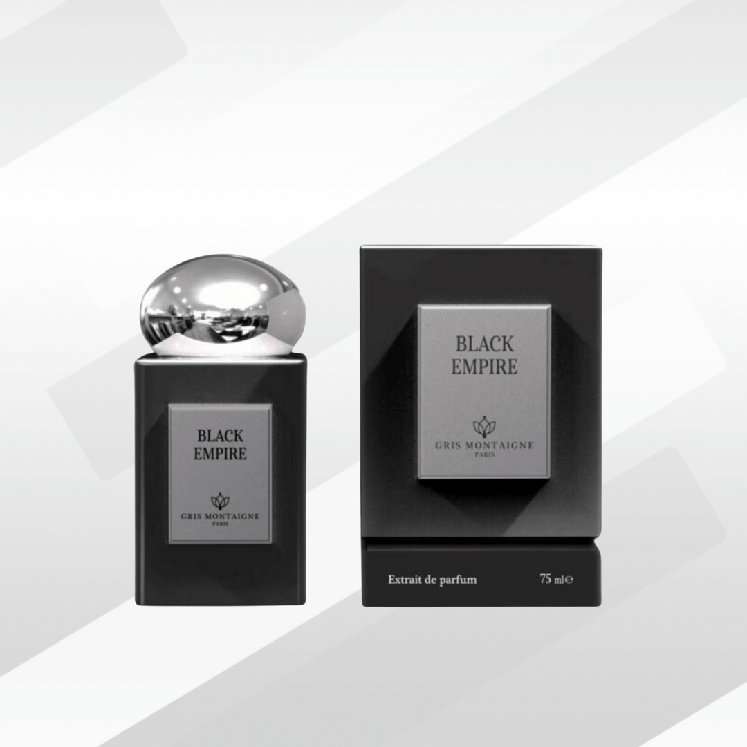 Extrait de Parfum Black Empire Gris Montaigne Iriscosmetics