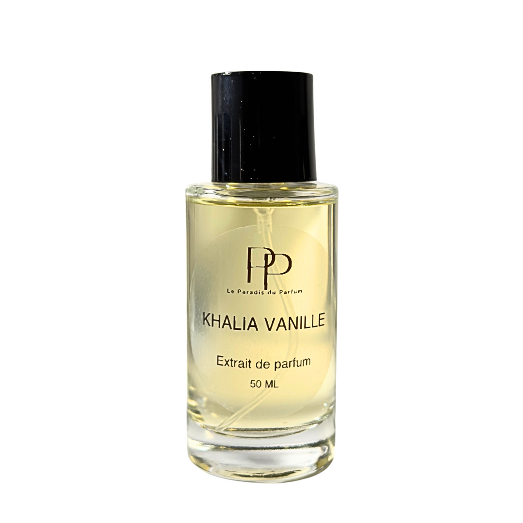 Extrait de parfum Khalia Vanille 50ML leparadisduparfum.com