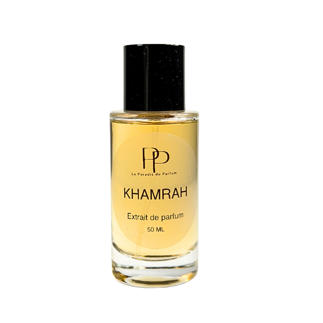 Extrait de parfum Khamrah 50ML leparadisduparfum.fr
