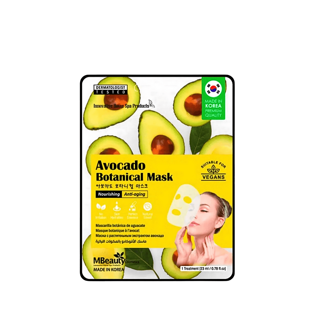 Masque Avocat Vegan made in koree