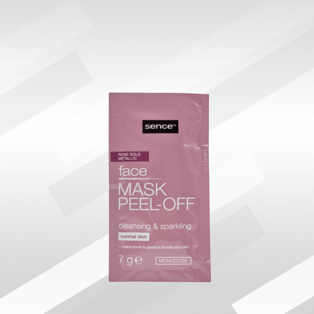 Masque peel-off Rose Métallisé Sence