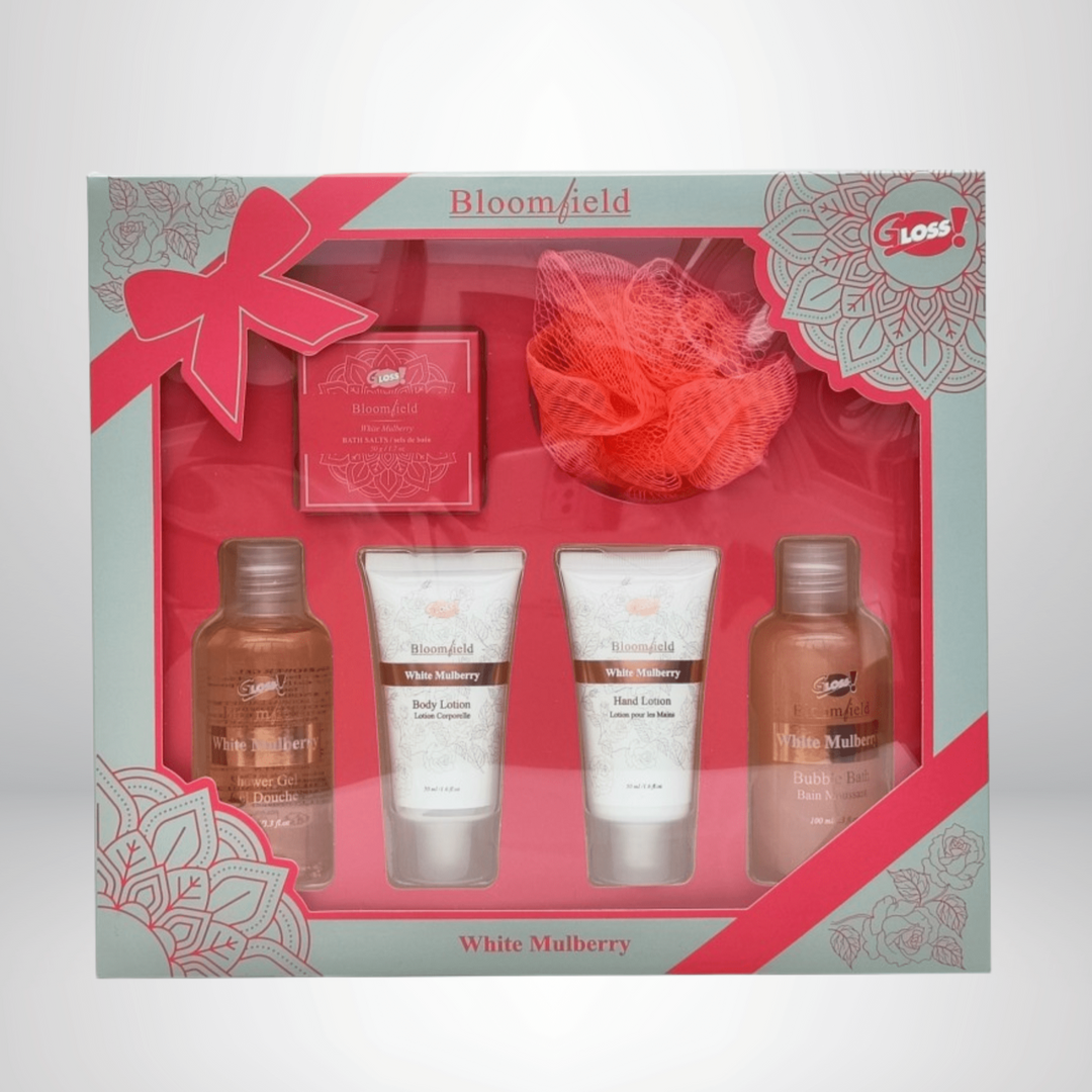 Coffret de Bain Bloomfield Rose 6 produits