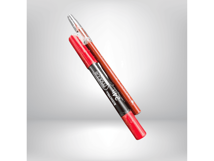 Crayon rouge à lèvres + crayon contour des lèvres 52