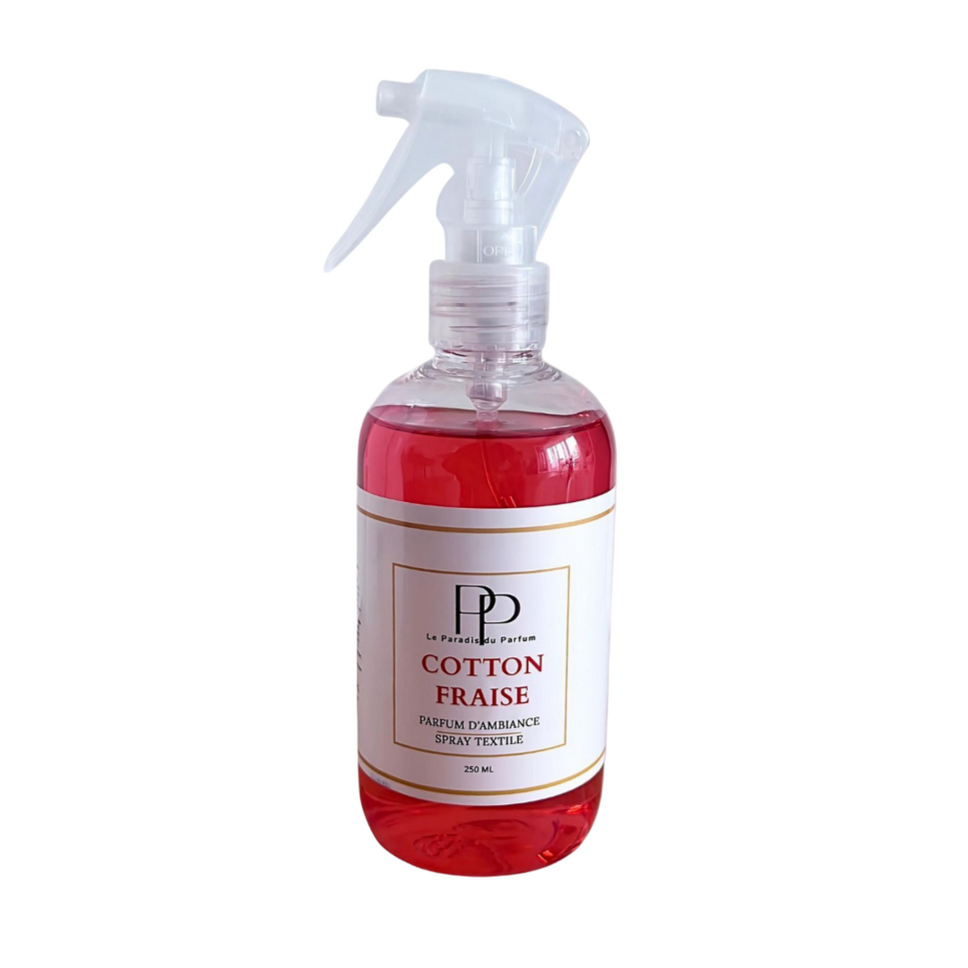 Spray Textile Cotton Fraise 250ML