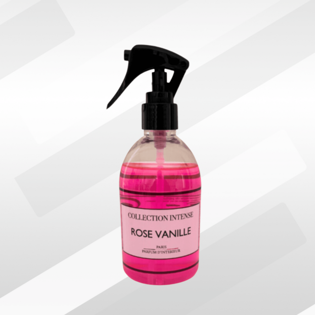 Spray d'ambiance Rose Vanille collection intense