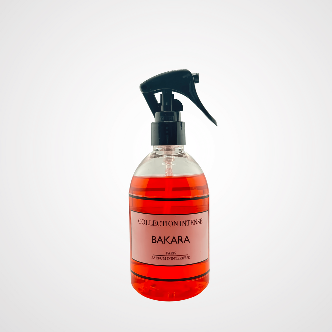 Spray d'ambiance et Textile Bakara